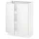 SEKTION Base cabinet with shelves/2 doors