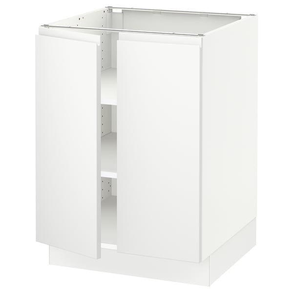 SEKTION Base cabinet with shelves/2 doors