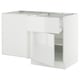 SEKTION Corner base cab w drawer and shelf