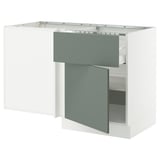 SEKTION Corner base cab w drawer and shelf