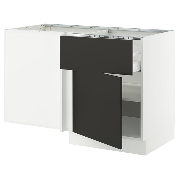 SEKTION Corner base cab w drawer and shelf