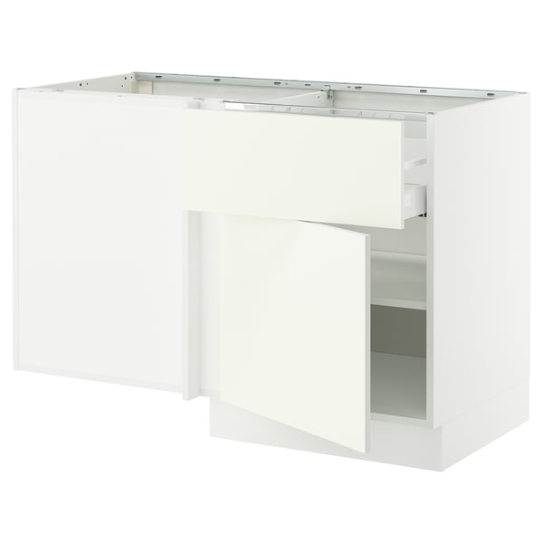SEKTION Corner base cab w drawer and shelf