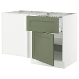 SEKTION Corner base cab w drawer and shelf