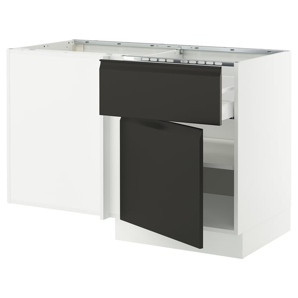 SEKTION Corner base cab w drawer and shelf