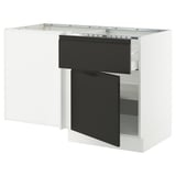 SEKTION Corner base cab w drawer and shelf