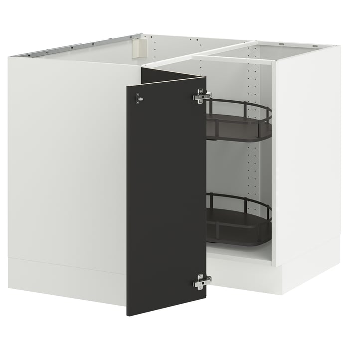 SEKTION corner base cabinet with carousel - IKEA