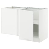 SEKTION Corner base cabinet with shelf
