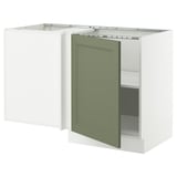 SEKTION Corner base cabinet with shelf