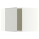 SEKTION Corner wall cabinet, white/Aspudden light grey, 66x37x51 cm
