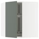 SEKTION Corner wall cabinet with carousel