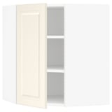 SEKTION Corner wall cabinet with shelves