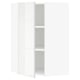 SEKTION Corner wall cabinet with shelves