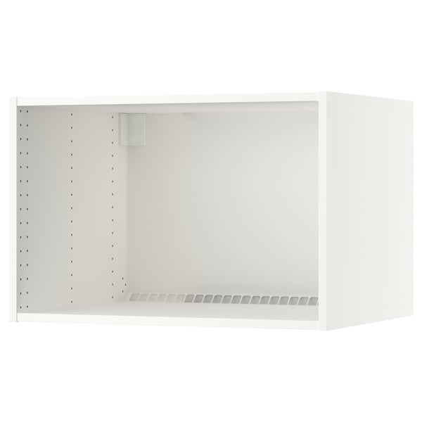 SEKTION Fridge/freezer top cabinet frame, white, 76x61x51 cm