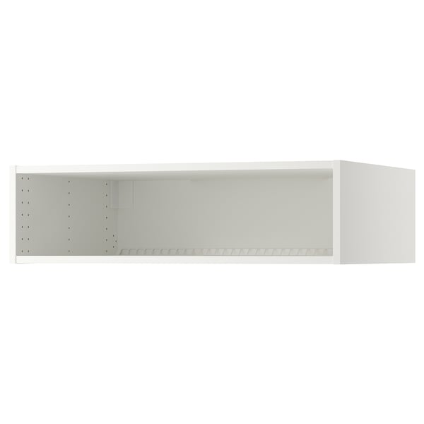 SEKTION Fridge/freezer top cabinet frame, white, 91x61x25 cm