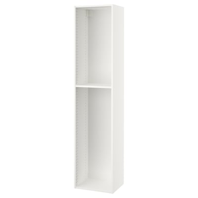 SEKTION High cabinet frame, white, 46x38x203 cm