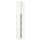 SEKTION High cabinet w door/wire baskets
