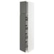 SEKTION High cabinet w door/wire baskets