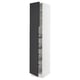 SEKTION High cabinet w door/wire baskets