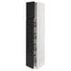 SEKTION High cabinet w door/wire baskets