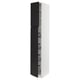 SEKTION High cabinet w door/wire baskets