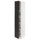 SEKTION High cabinet w door/wire baskets