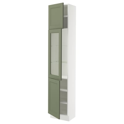 SEKTION High cabinet w glass door/2 doors