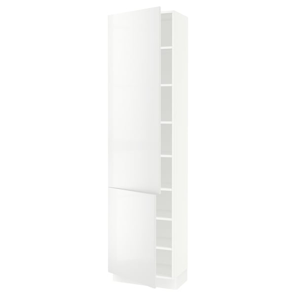 SEKTION High cabinet with shelves/2 doors