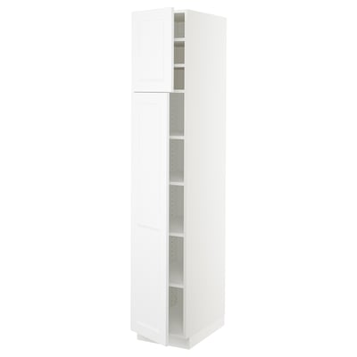 SEKTION High cabinet with shelves/2 doors