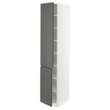 SEKTION High cabinet with shelves/2 doors