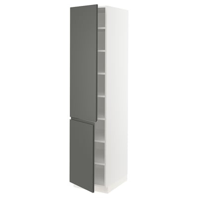SEKTION High cabinet with shelves/2 doors