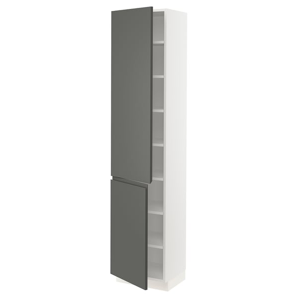 SEKTION High cabinet with shelves/2 doors