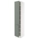 SEKTION High cabinet with shelves/2 doors