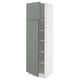 SEKTION High cabinet with shelves/2 doors
