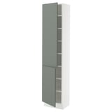 SEKTION High cabinet with shelves/2 doors