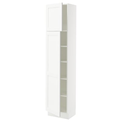 SEKTION High cabinet with shelves/2 doors