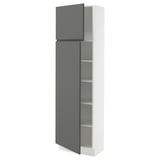 SEKTION High cabinet with shelves/2 doors