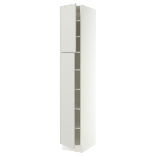 SEKTION High cabinet with shelves/2 doors