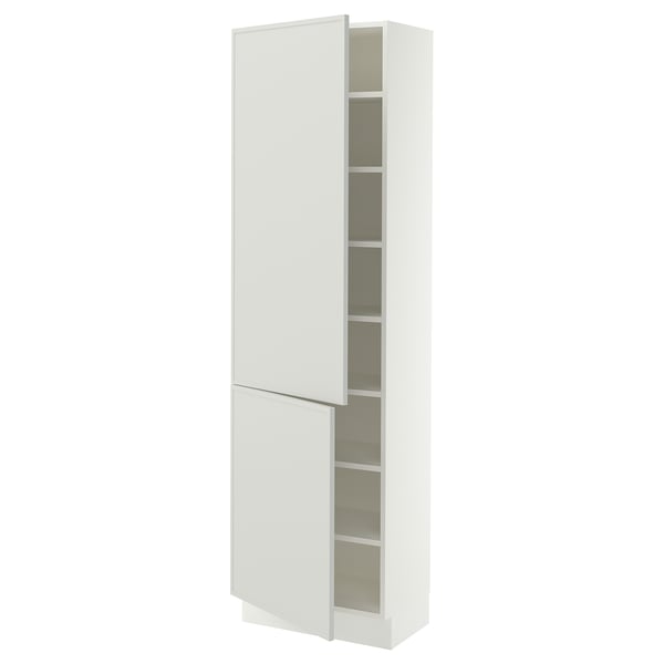 SEKTION High cabinet with shelves/2 doors