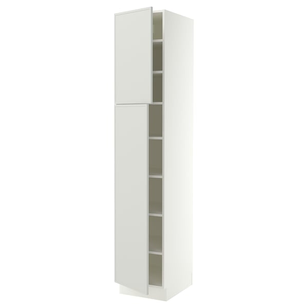 SEKTION High cabinet with shelves/2 doors
