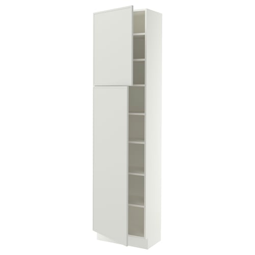 SEKTION High cabinet with shelves/2 doors