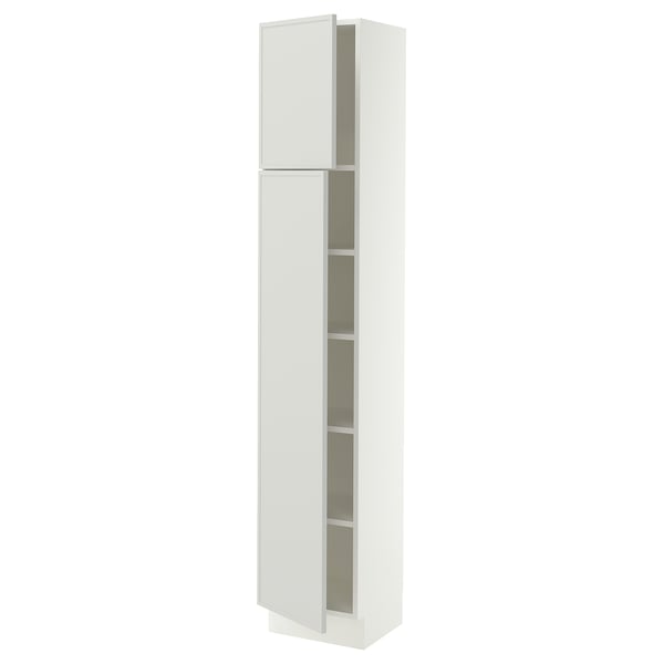 SEKTION High cabinet with shelves/2 doors