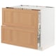SEKTION / MAXIMERA Base cab f hob/2 fronts/3 drawers