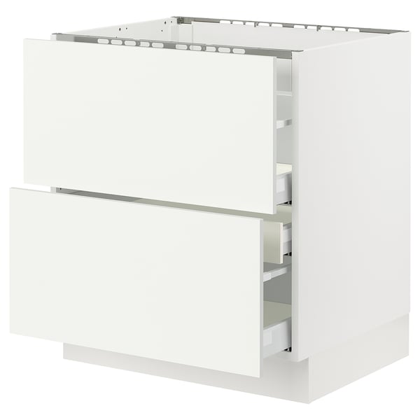 SEKTION / MAXIMERA Base cab f hob/2 fronts/3 drawers