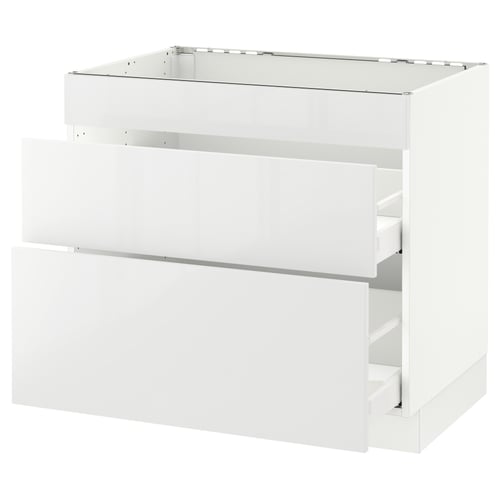 SEKTION / MAXIMERA Base cab f hob/3 fronts/2 drawers