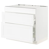 SEKTION / MAXIMERA Base cab f hob/3 fronts/2 drawers
