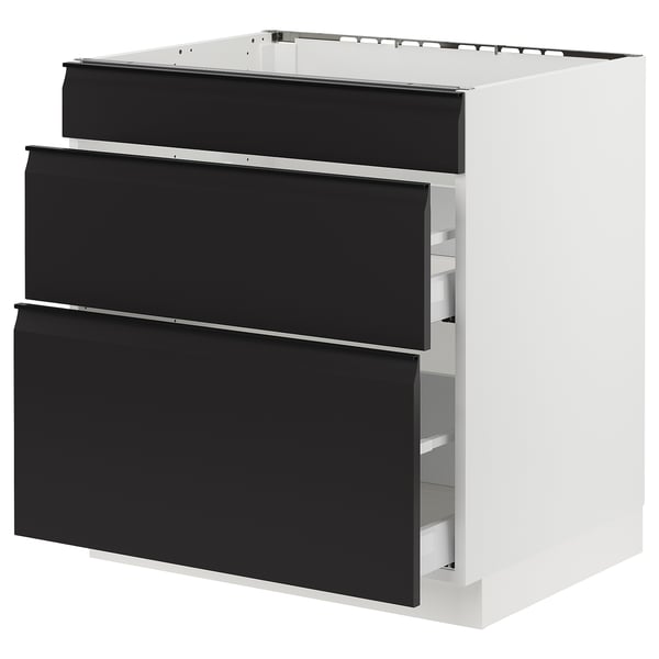 SEKTION / MAXIMERA Base cab f hob/3 fronts/2 drawers