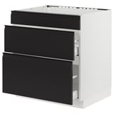 SEKTION / MAXIMERA Base cab f hob/3 fronts/2 drawers
