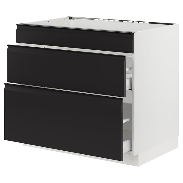 SEKTION / MAXIMERA Base cab f hob/3 fronts/2 drawers