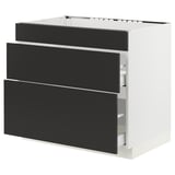 SEKTION / MAXIMERA Base cab f hob/3 fronts/2 drawers