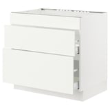 SEKTION / MAXIMERA Base cab f hob/3 fronts/2 drawers